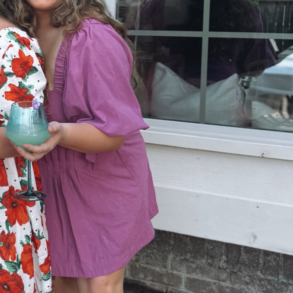 Free People Cerise Mini Dress